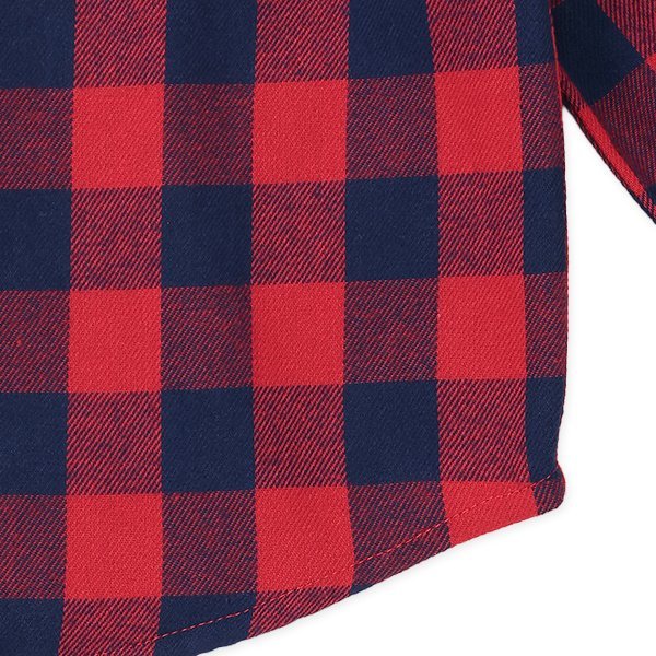 西松屋 ELFINDOLL CLASSIC ビエラチェック柄長袖シャツ 正規品