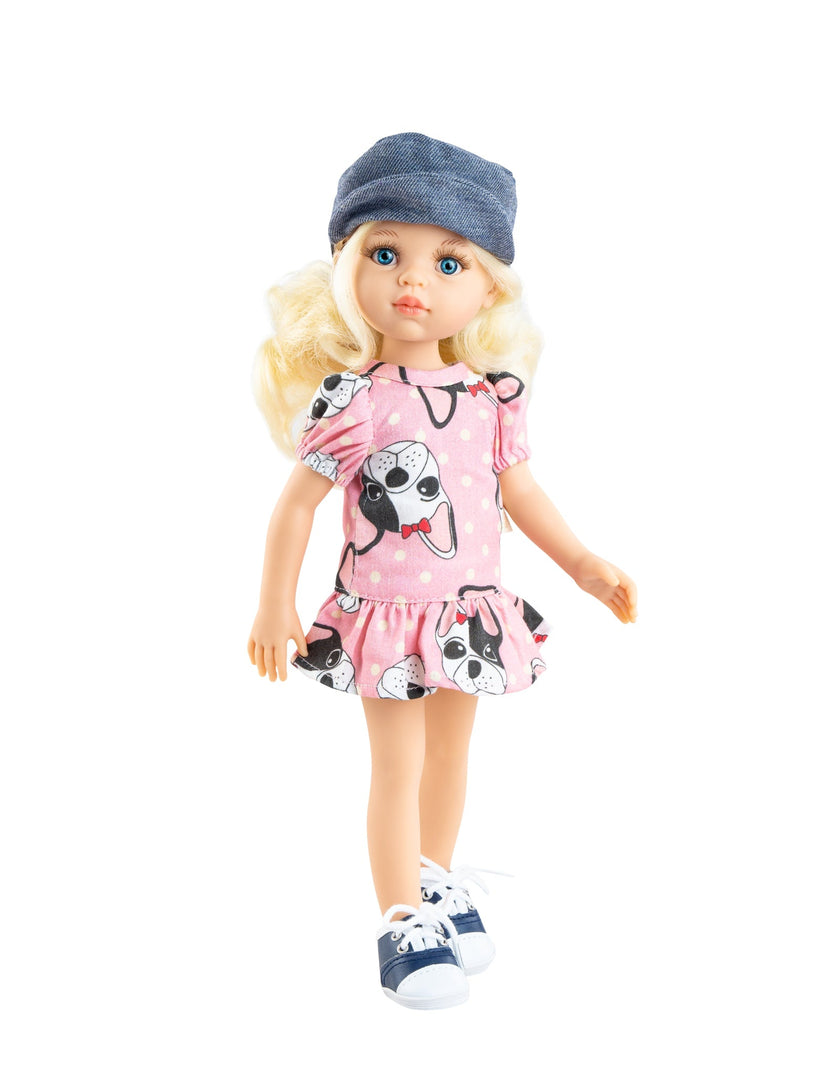 Las Amigas Doll - Claudia with Dog Dress - Paola Reina