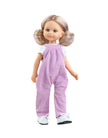 Las Amigas doll - Cleo with corduroy overalls - Paola Reina