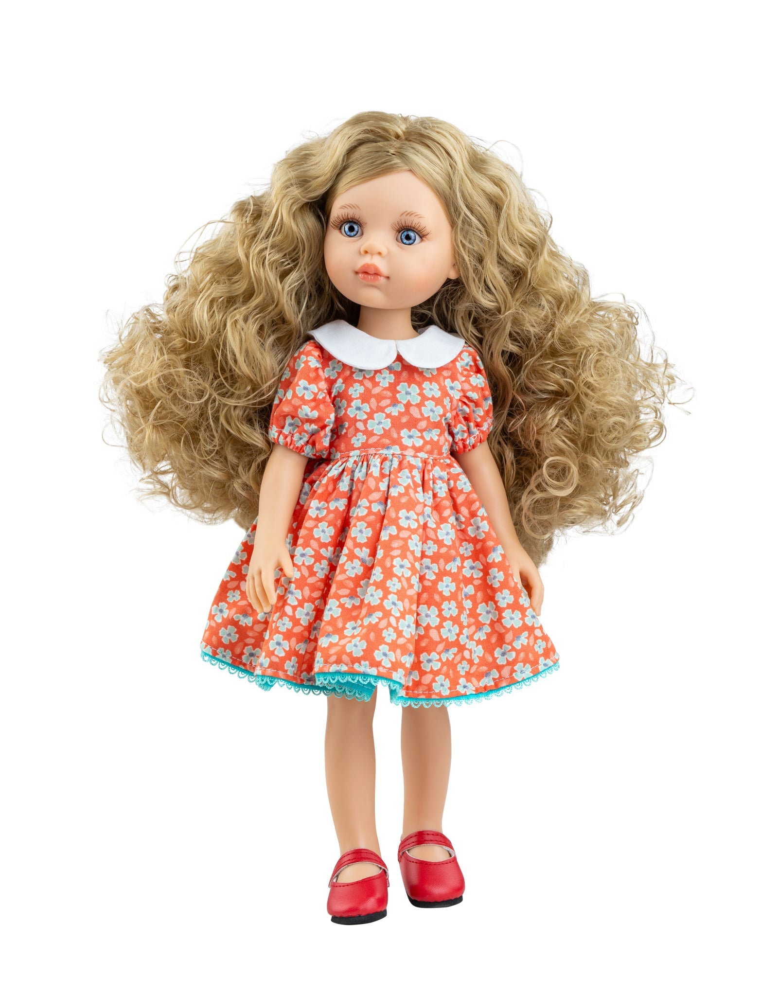 Las Amigas doll - Carla with floral dress - Paola Reina