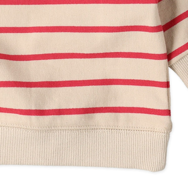 西松屋 ELFINDOLL 裏起毛ボーダートレーナー 正規品