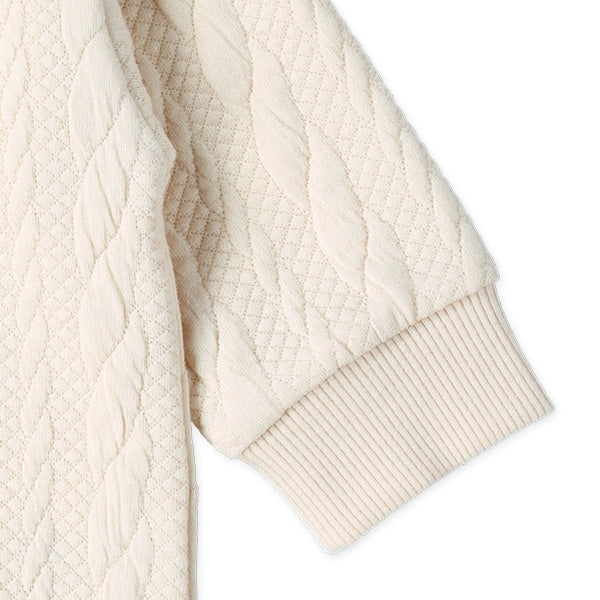 西松屋 ELFINDOLL ケーブルキルトトレーナー 正規品