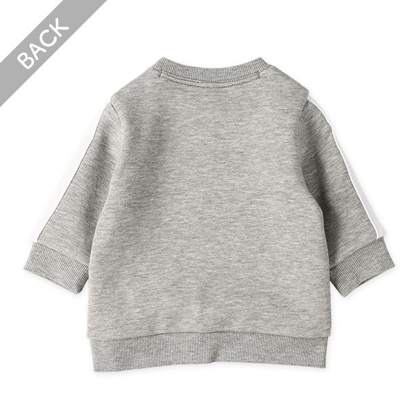 西松屋 ELFINDOLL 裏起毛袖ライントレーナー 正規品