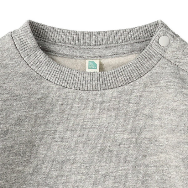 西松屋 ELFINDOLL 裏起毛袖ライントレーナー 正規品