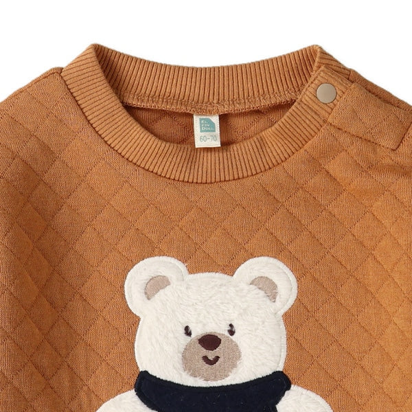 西松屋 ELFINDOLL くまアップリケトレーナー 正規品