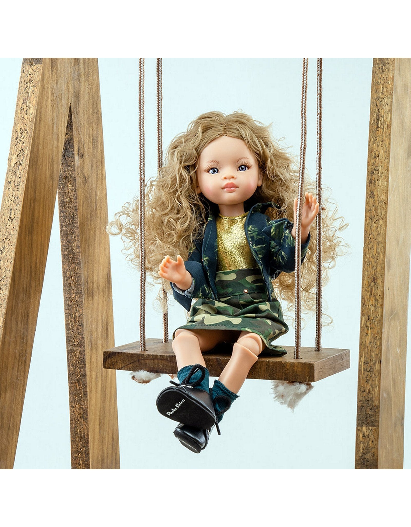 Las Amigas Doll Clothing - Camo skirt & jacket - Paola Reina