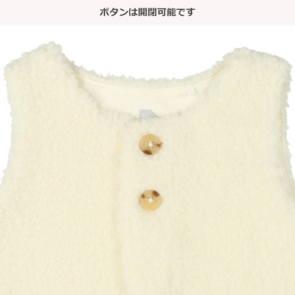 西松屋 ELFINDOLL コーラルフリースベスト 正規品