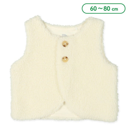 西松屋 ELFINDOLL コーラルフリースベスト 正規品