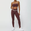 Women's 2-Piece Workout Set – Yoga & Running Outfit (Top + Shorts or Pants)