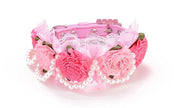 Rosey Pearl Dog Collar | Elegant Jewelry Collar