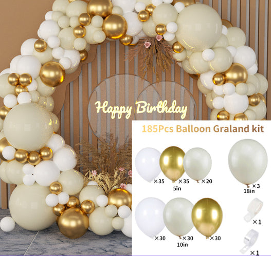 Bohemian Balloon Garland Kit – Multi-Style Wedding & Birthday Party Decoration