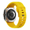 Sport Style Watch Ultra Wave Reverse Buckle Silicone  Strap