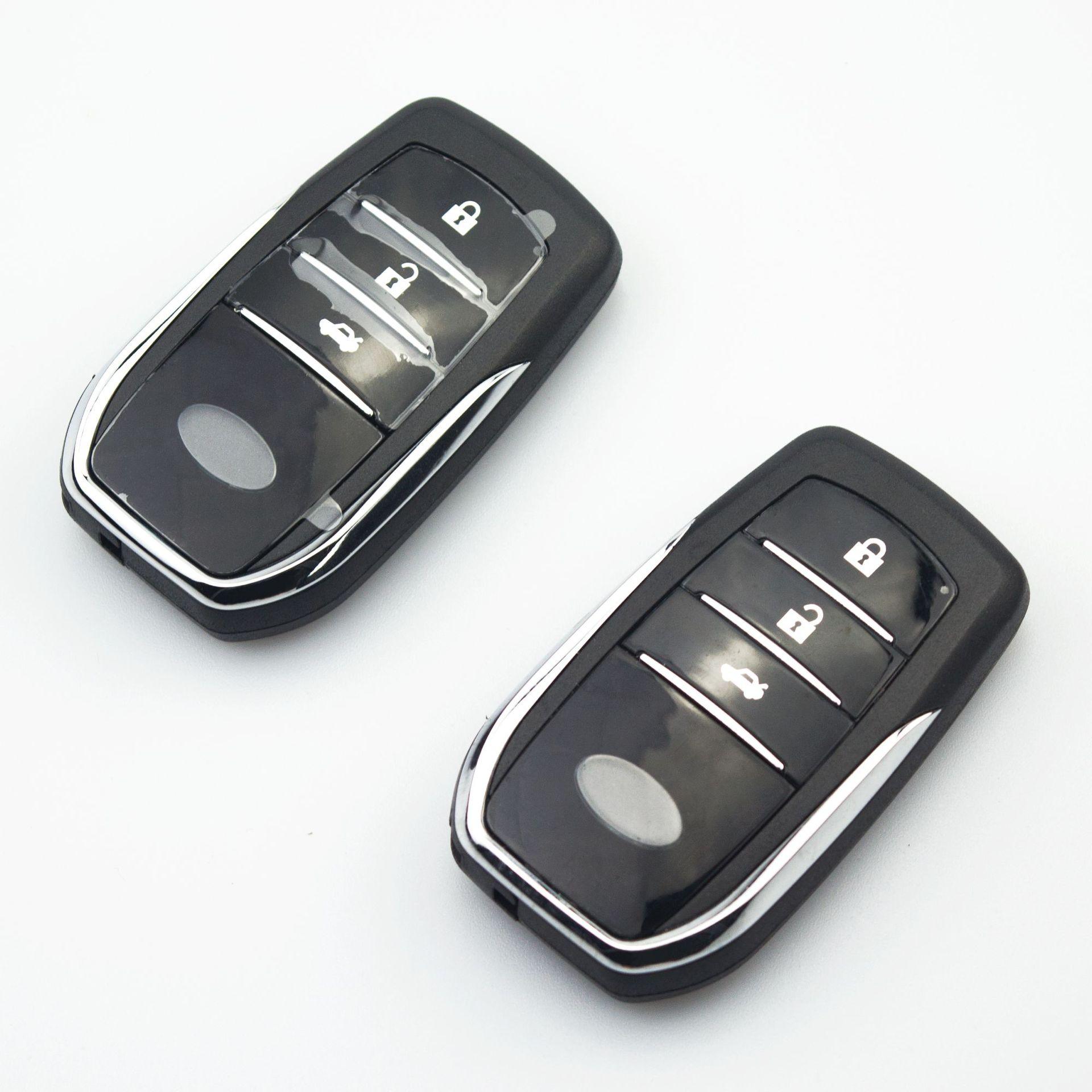 Universal Car Keyless Entry System 12V PKE Push Button Remote Start Anti Theft