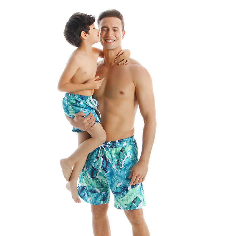 New Style Parent-Child Quick-Dry Beach Pants | Family Swim Shorts Canada