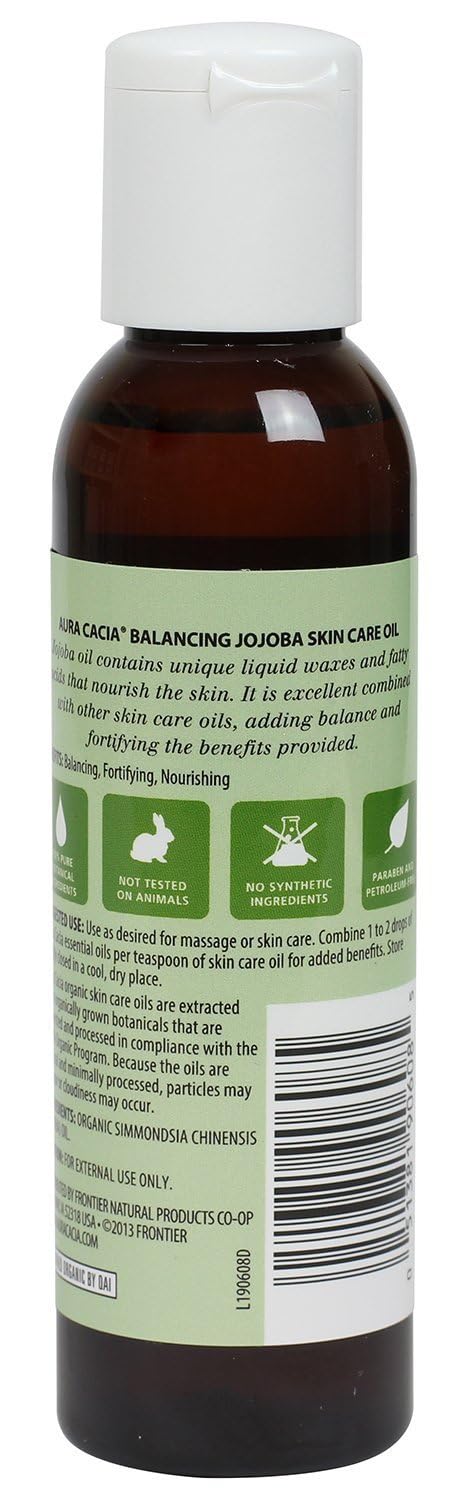 Aura Cacia - Organic Jojoba Oil (118ml)