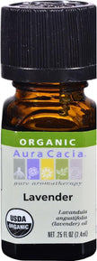 Aura Cacia - Lavender Organic Essential Oil (7ml)