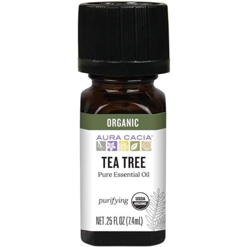 Aura Cacia - Tea Tree Organic Essential Oil (7ml)