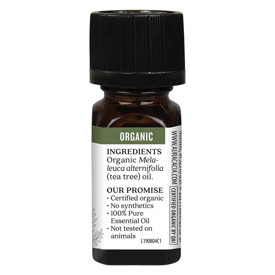 Aura Cacia - Tea Tree Organic Essential Oil (7ml)