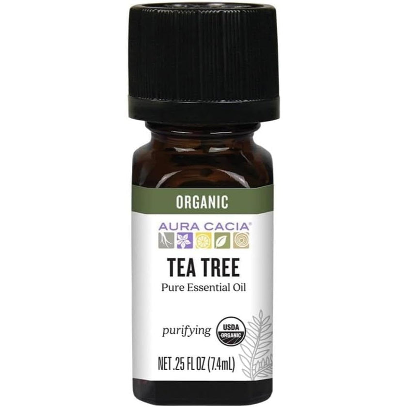 Aura Cacia - Tea Tree Organic Essential Oil (7ml)