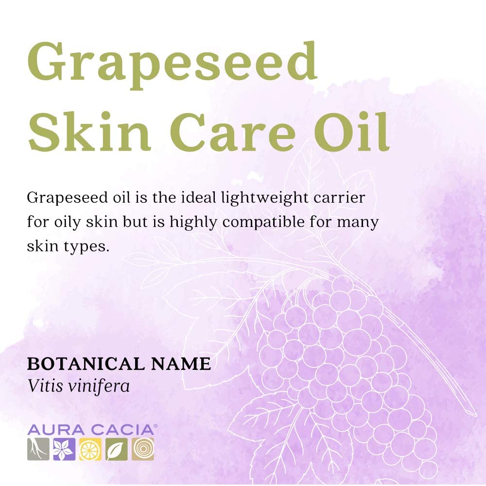 Aura Cacia - Grapeseed Oil (118ml)