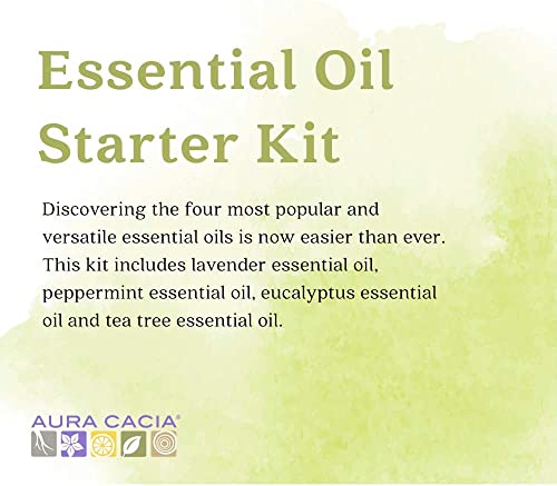 Aura Cacia - Discover Essential Oils Kit (4pc)