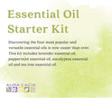 Aura Cacia - Discover Essential Oils Kit (4pc)