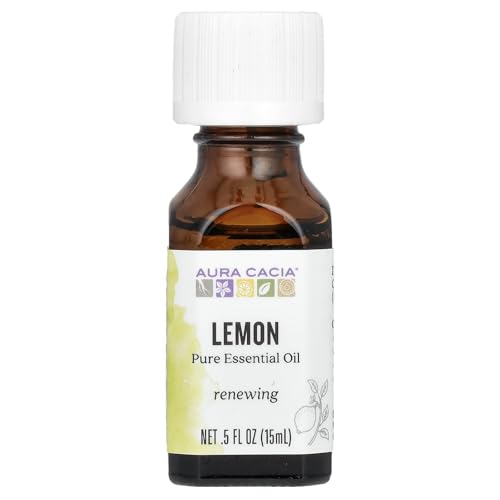 Aura Cacia - Boxed Essential Oil - Lemon (15ml)