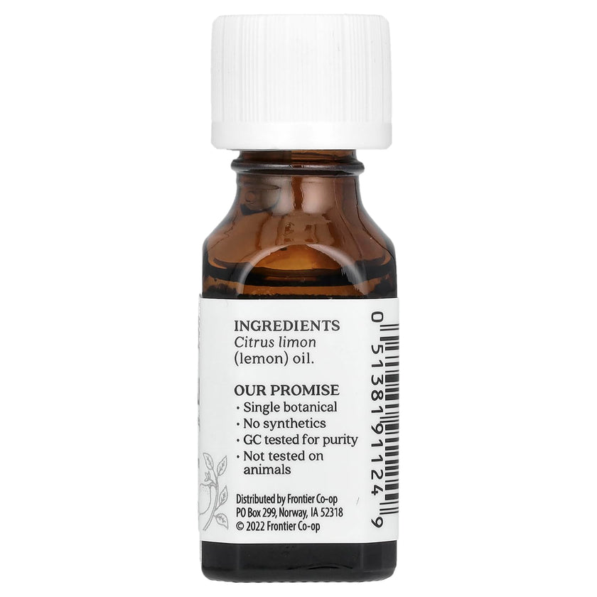 Aura Cacia - Boxed Essential Oil - Lemon (15ml)