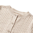 Magnella Knit Cardigan | Off White | Wheat Kids