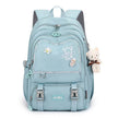 Large Capacity Lightweight Spine-protective Girls Backpack