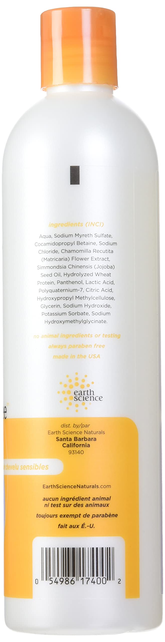 Earth Science - Fragrance Free Shampoo (355ml)