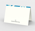 Set of 3 Blank Greeting Cards | 5 x 7 | White Lines