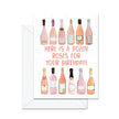 Here Is A Dozen Roses For Your Birthday! - Greeting Card
