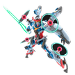 HG 1/144 GQuuuuuuX(Endymion Unit Awakened)