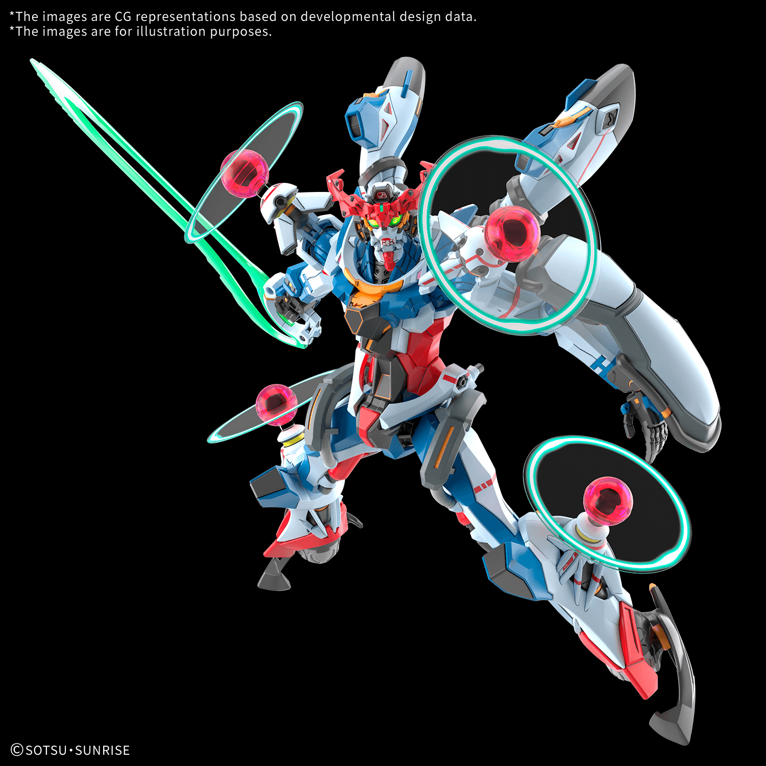 HG 1/144 GQuuuuuuX(Endymion Unit Awakened)