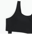 Women's Waist Hollow-out One-Piece Swimsuit | Black Nylon Spandex Swimwear S-L