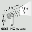 Luminaire paysager d'accentuation - 0561