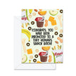 Congrats You Have Been Promoted To Tiny Humans Snack Bitch! - Greeting Card