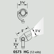 Luminaire paysager d'accentuation - 0573