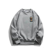 Men's Autumn  Drop-shoulder Sleeve Round neck Oversized Pullover sweatshirts