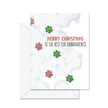 Merry Christmas To The Best Fur Grandparents! - Greeting Card