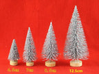 Blue Gold Silver And Red Mini Christmas Tree Ornaments