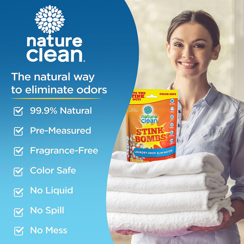 Nature Clean - Stink Bombs - Odor Remover (60ct)