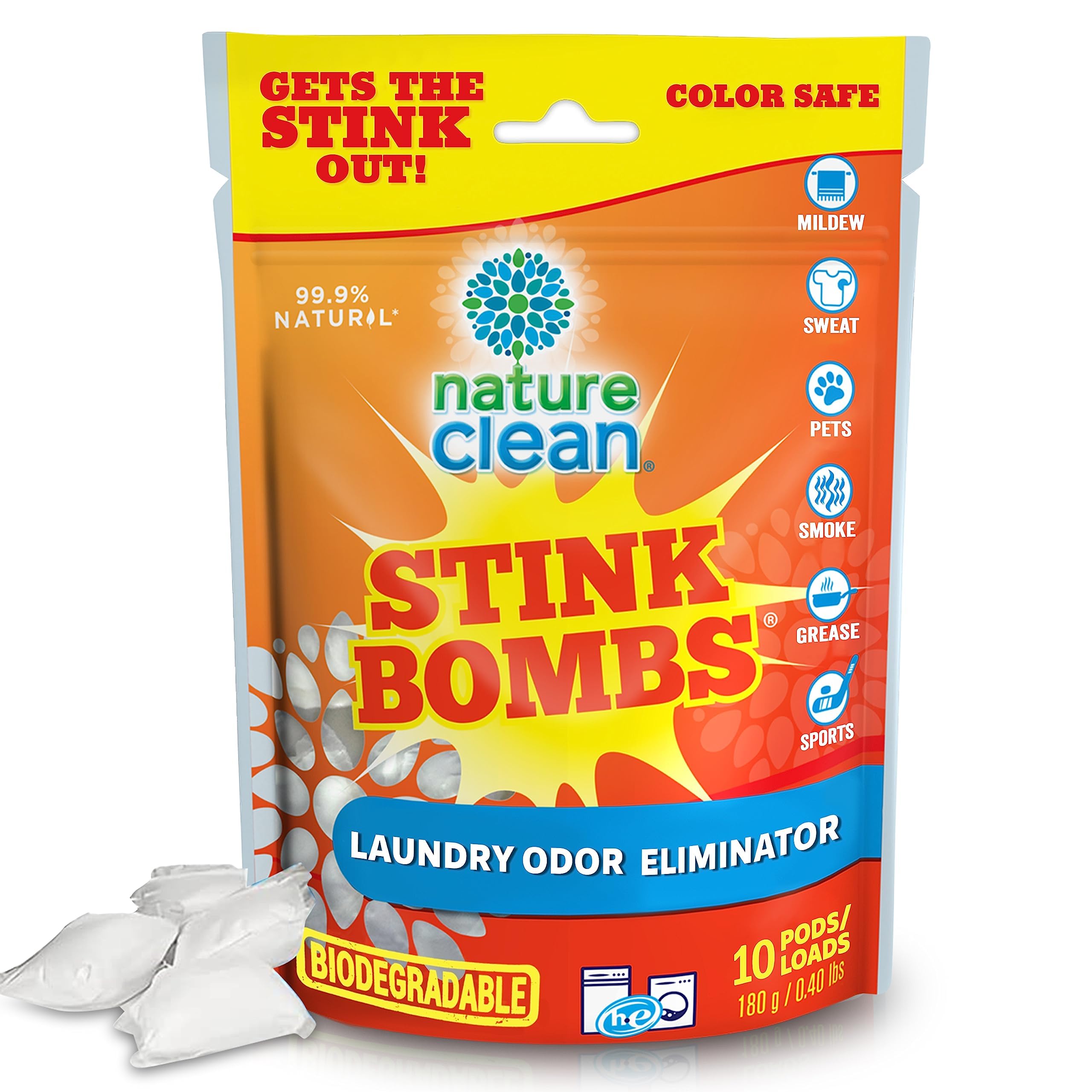 Nature Clean - Stink Bombs - Odor Remover (60ct)