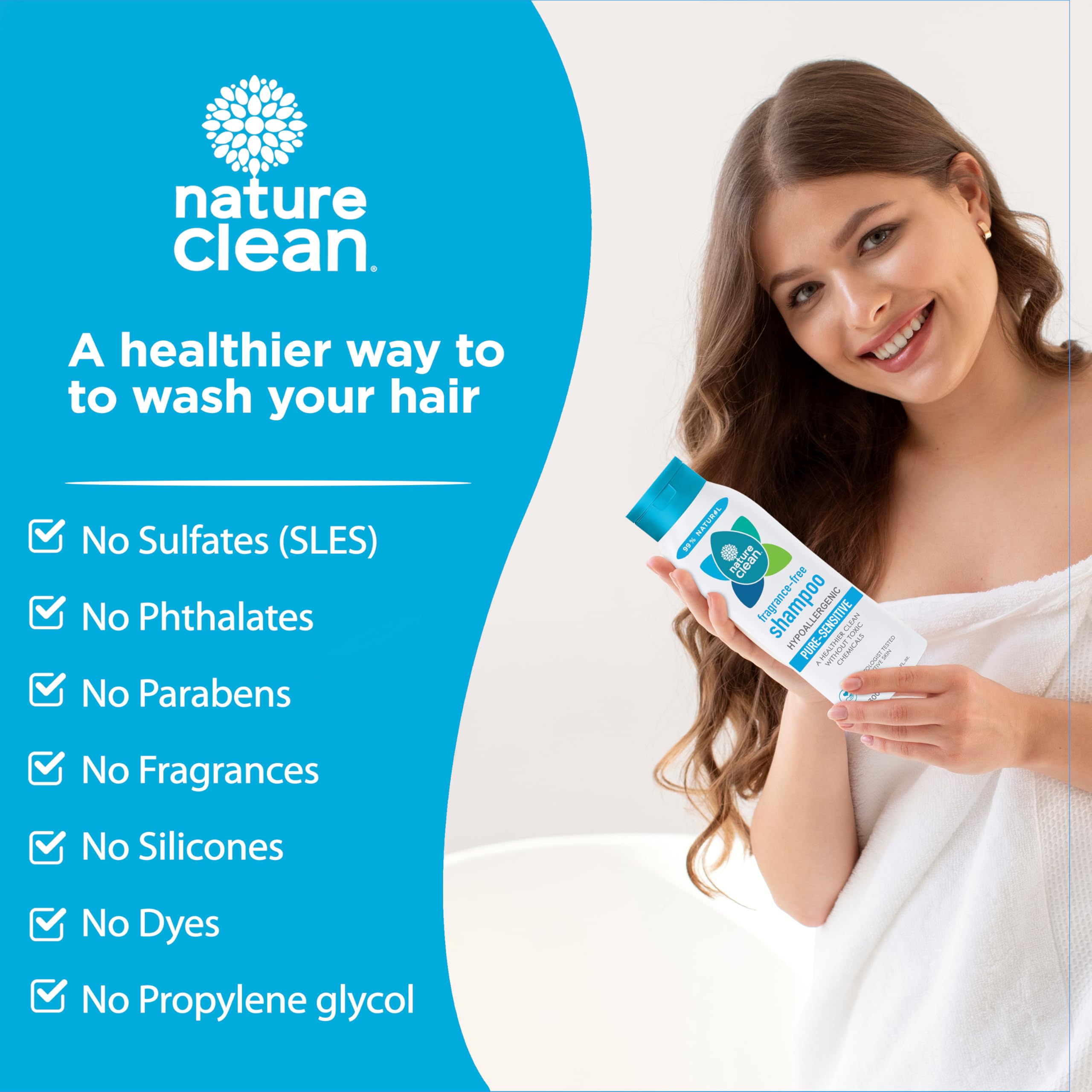Nature Clean - Liquid Hand Soap - Fragrance Free (1L)
