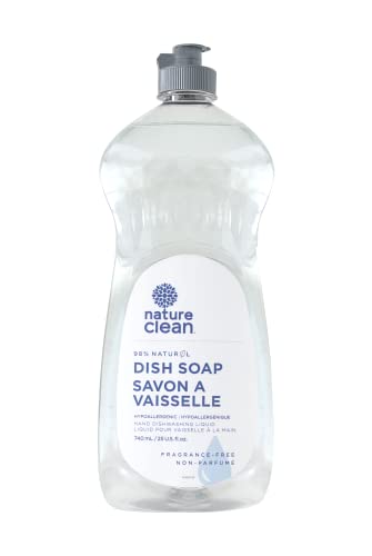 Nature Clean - Dish Liquid Fragrance Free (740ml)