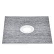 Shower Curb Kit, 36x36 Shower Pan Kit With 6.3 Central Drain, Lightweight EPS Shower Installation Kits With 2 Waterproof Cloths, Shower Pan Slope Sticks Fit For Bathroom
