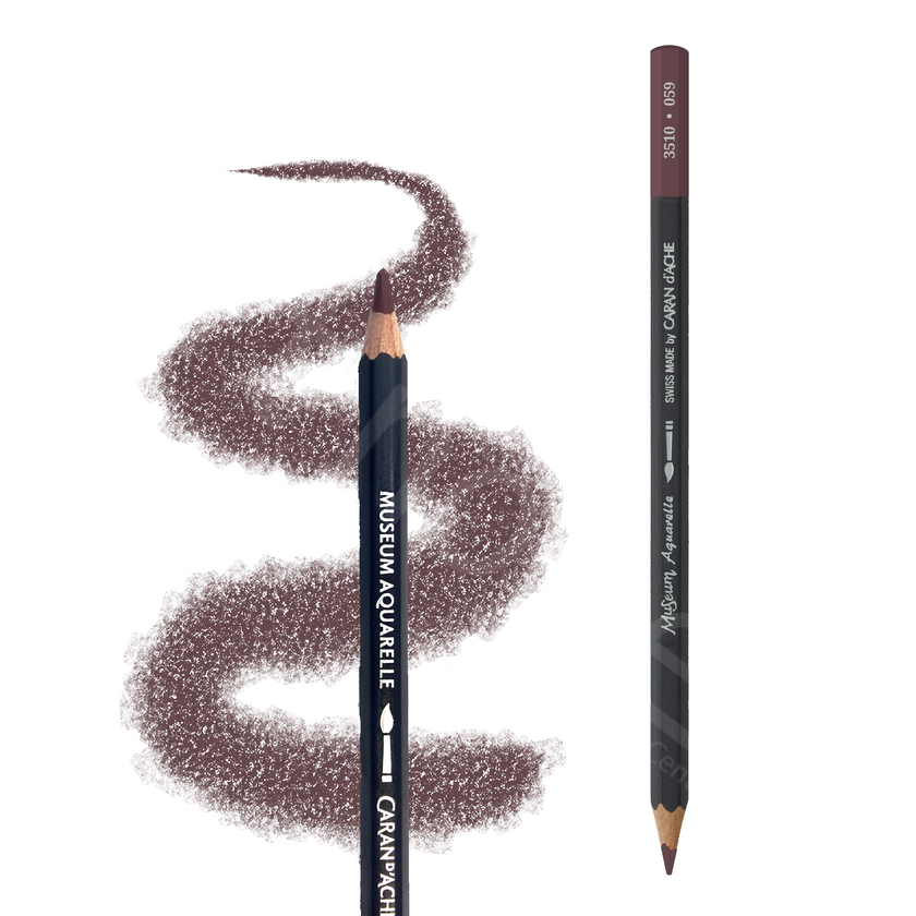 Caran d'Ache - Museum Watercolour Pencil - Browns and Ochres