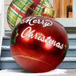 Christmas Ornament Holly Ball Outdoor Tree Decoration Christmas Balls for Yards