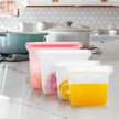 Grocery bag storage vacuum seal bags